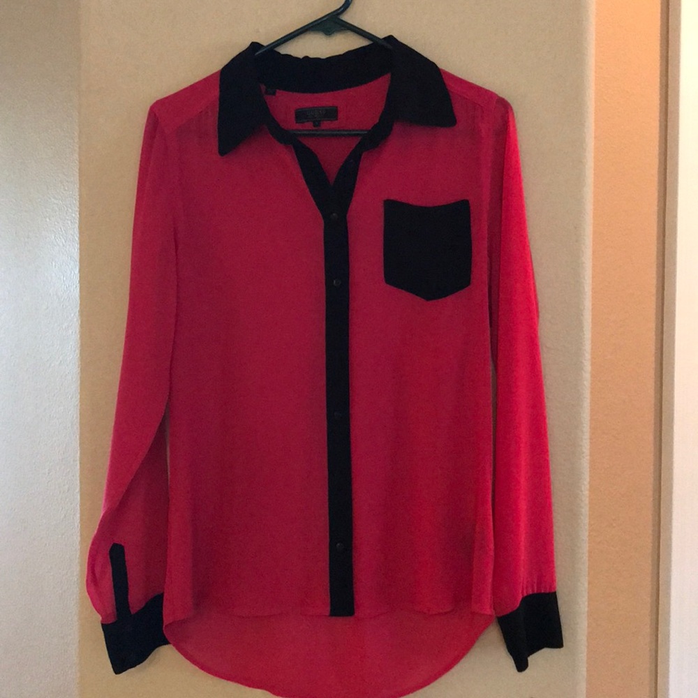 Pink blouse